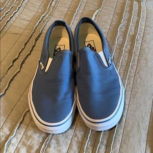 Blue Slip-On Vans